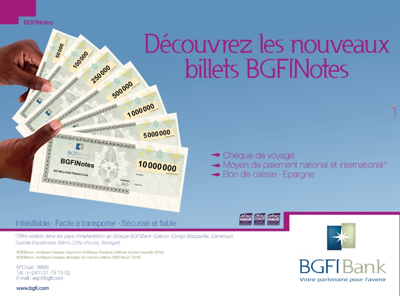 BGFIBANK - Billet bgfinotes