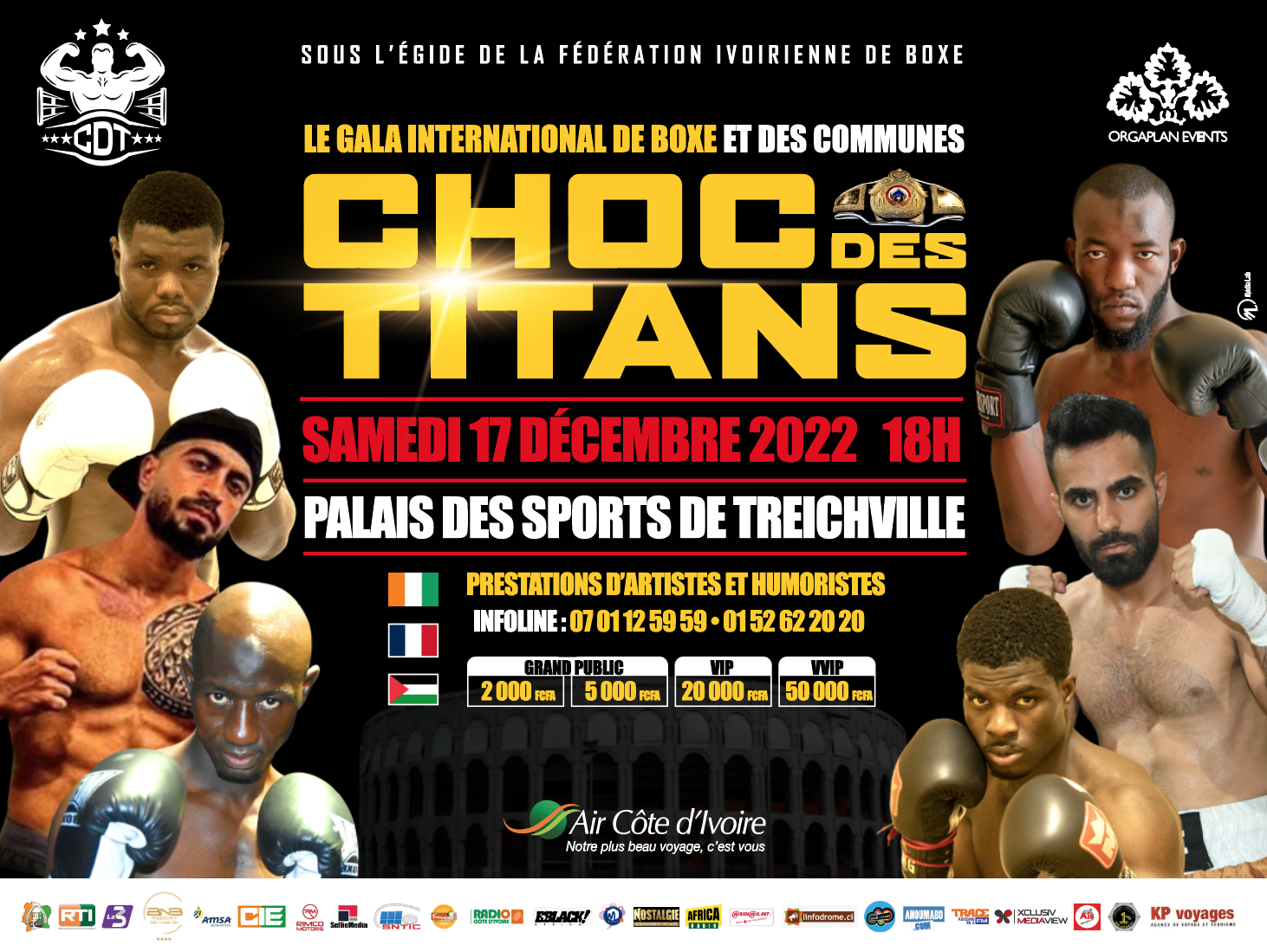 Boxe Choc des Titans Finale